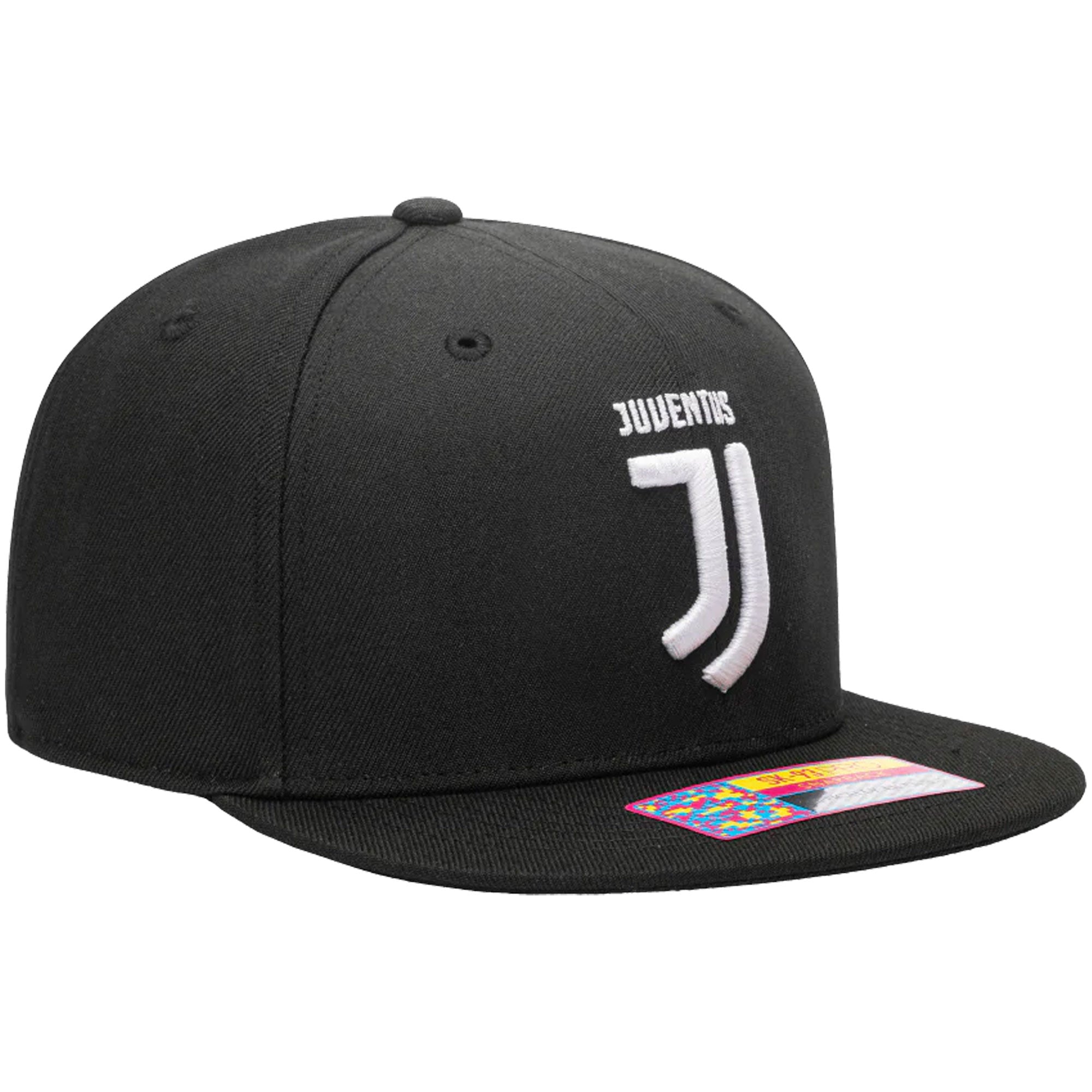 Fan Ink Juventus Snapback Hat Black/White
