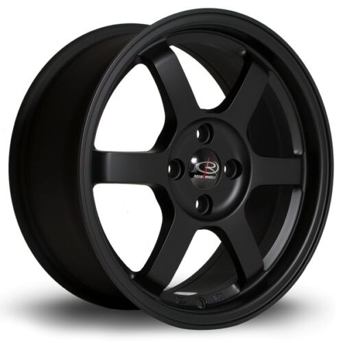 set of 4 wheels rims - ROTA GRID 16X7 4X100 +37 67.1 white FITS CIVIC INTEGRA DEL SOL FIT