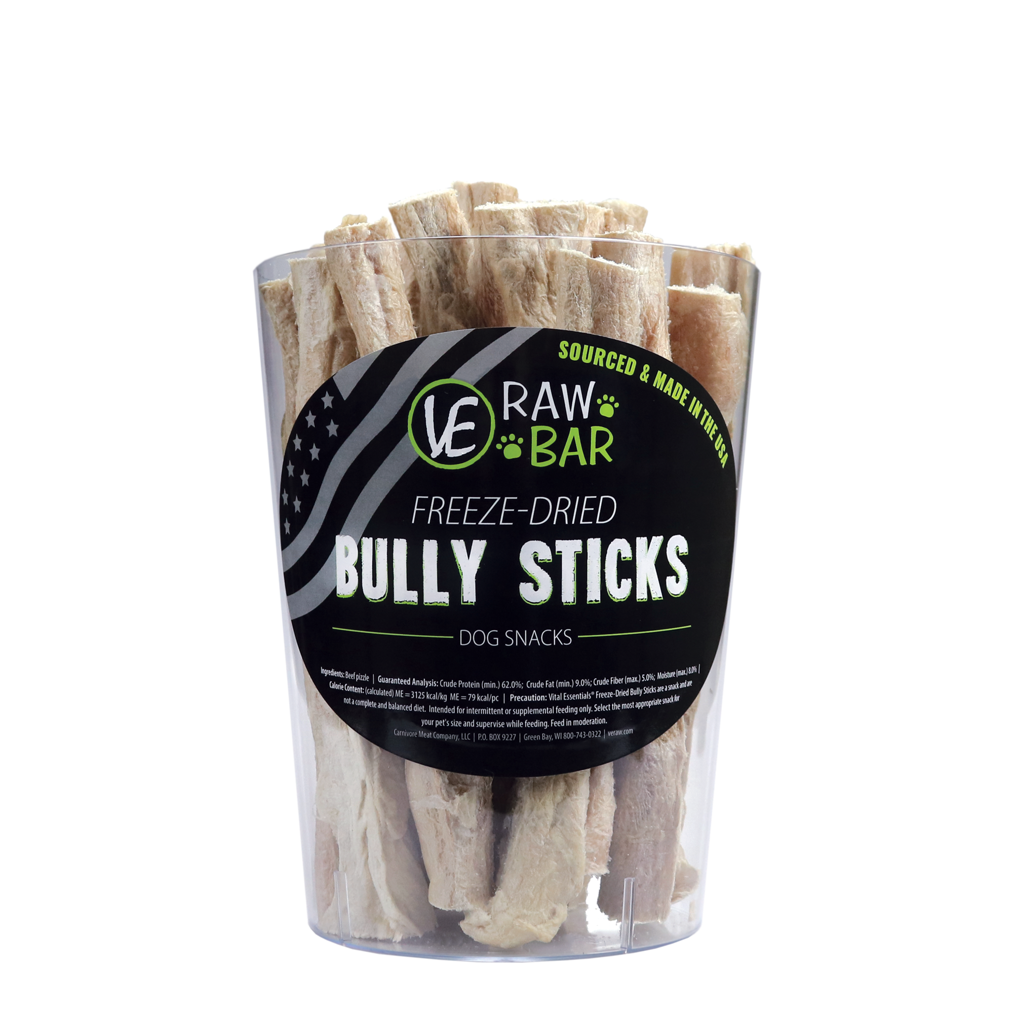 VE RAW BAR Freeze-Dried Bully Sticks