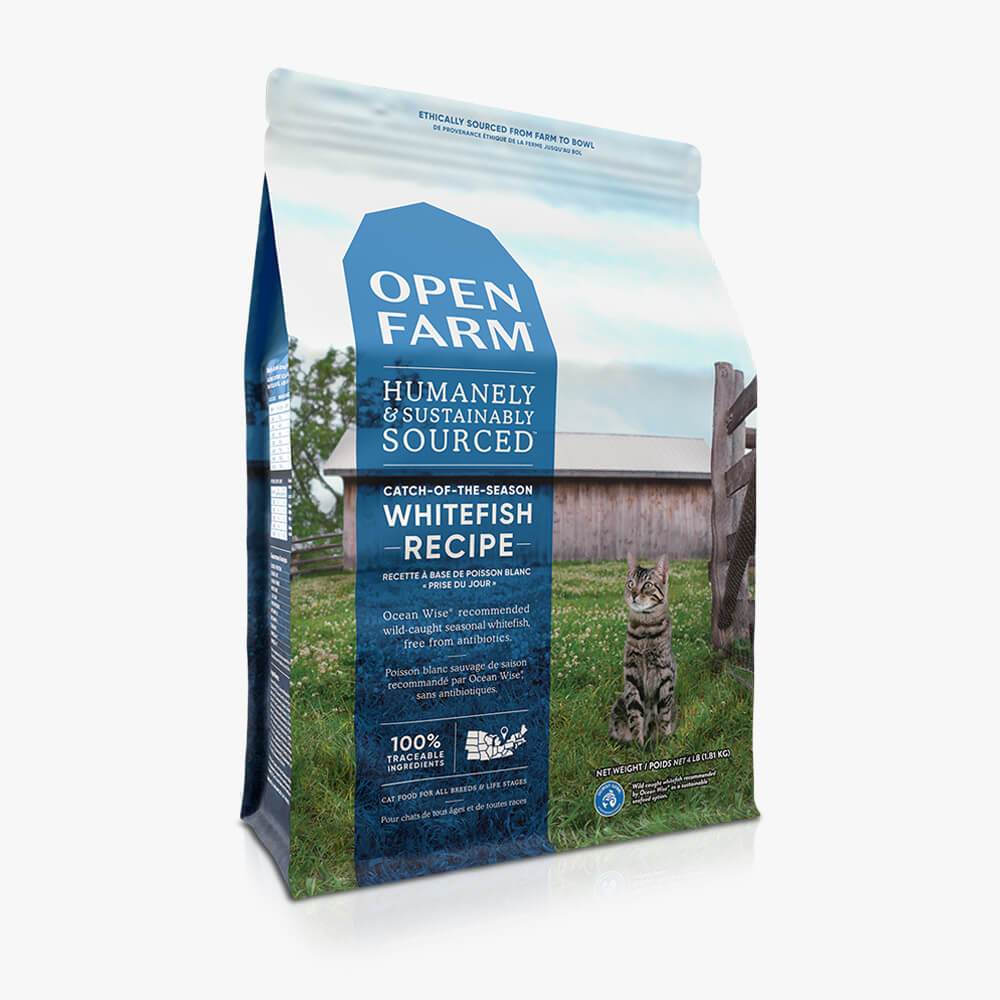 Open Farm Catch-of-the-Season Whitefish Dry Cat Food 4 lb