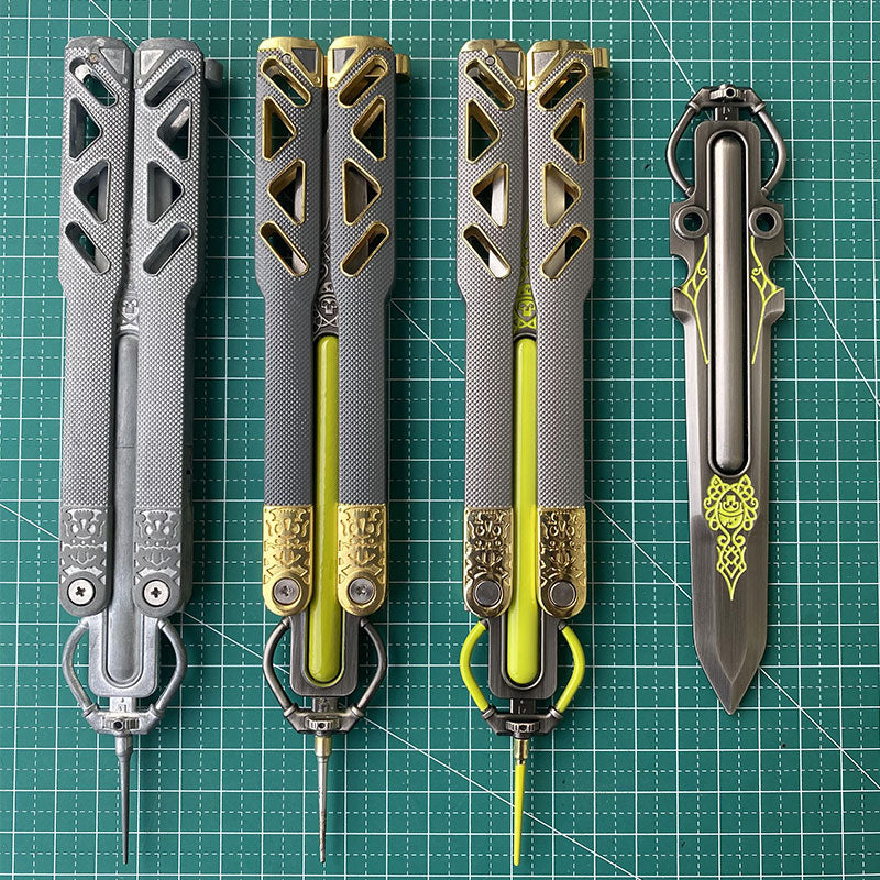 Octane balisongs in progress