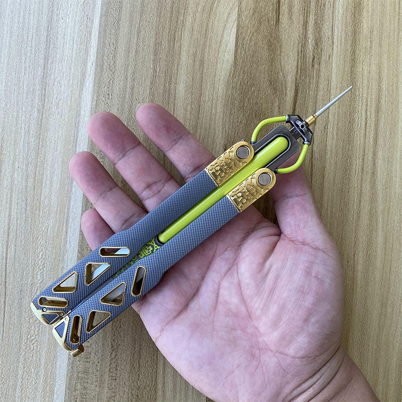 Octane balisong in your hand