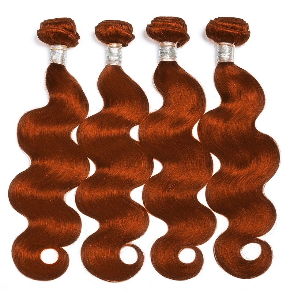 #350 Brazilian 30 32 Body Wave 4 Bundles 100% Virgin Human Hair Weave