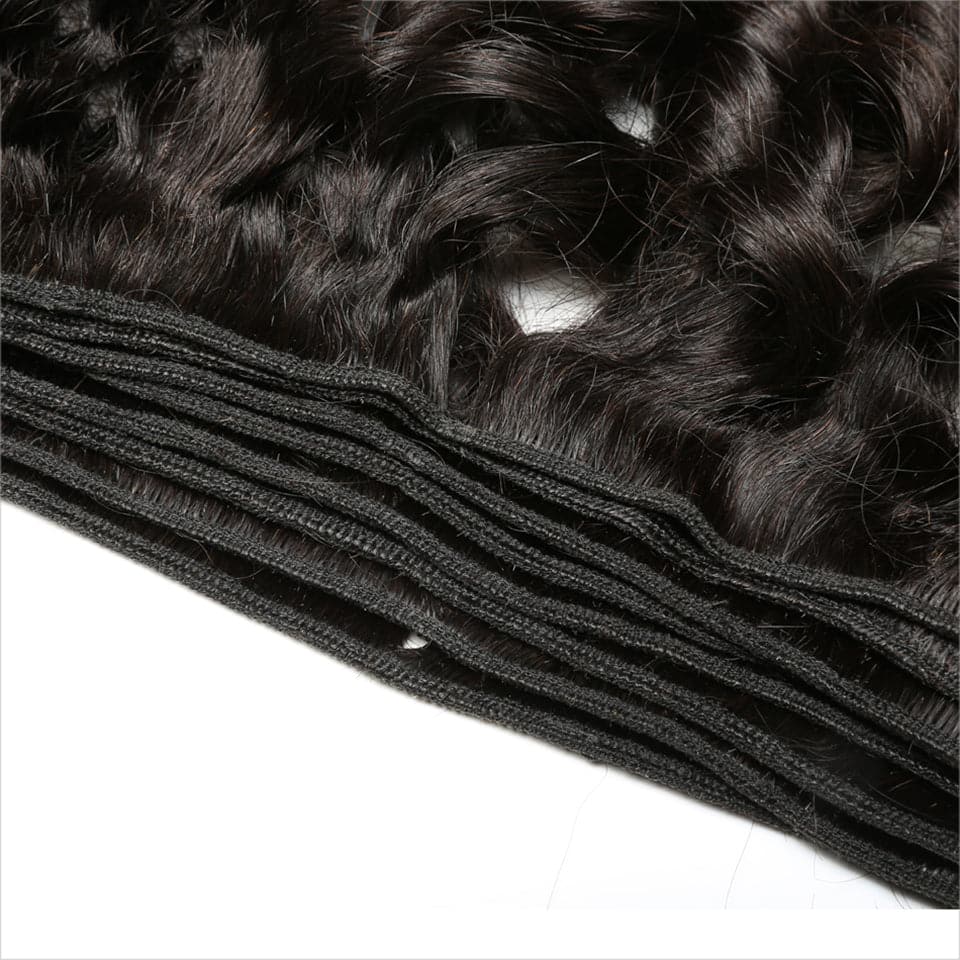 Lumiere Indian Bouncy Curly 3 Bundles Human Hair Extensation 8-40 inches Bulk Sale