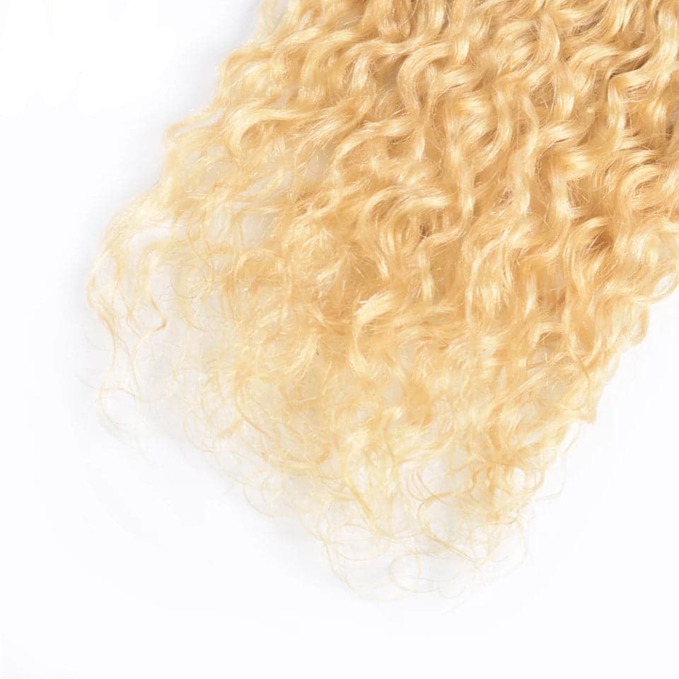 lumiere 613 Blonde Water Wave 1 Bundle Human Hair