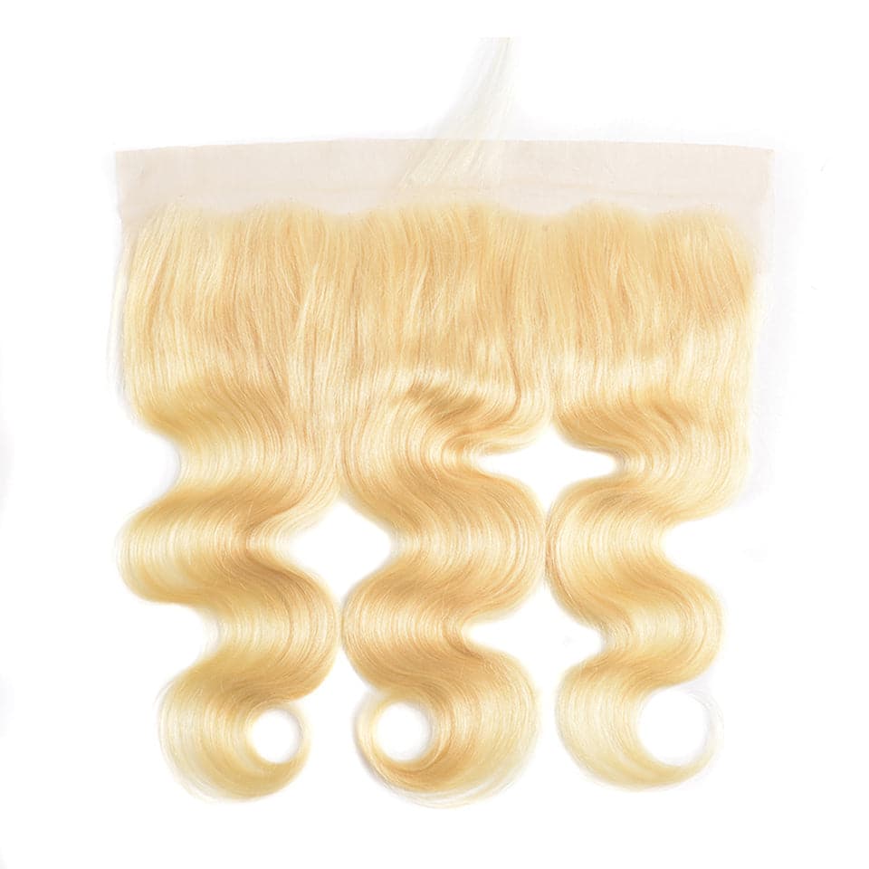 lumiere 613 Blonde Body Wave 4 Bundles with 13*4 Frontal Human Virgin Hair