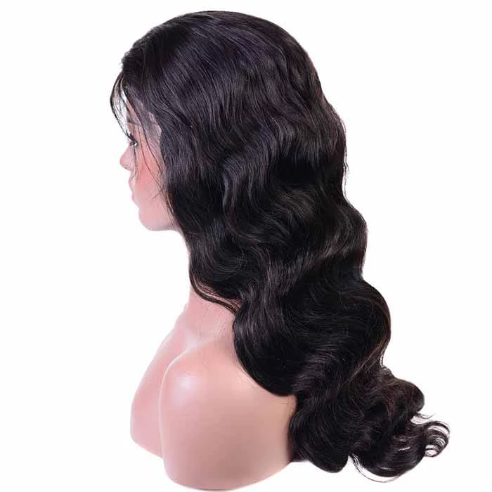 Body Wave Lace Closure & Frontal Human Hair Wigs Pre-plucked With Baby Hair