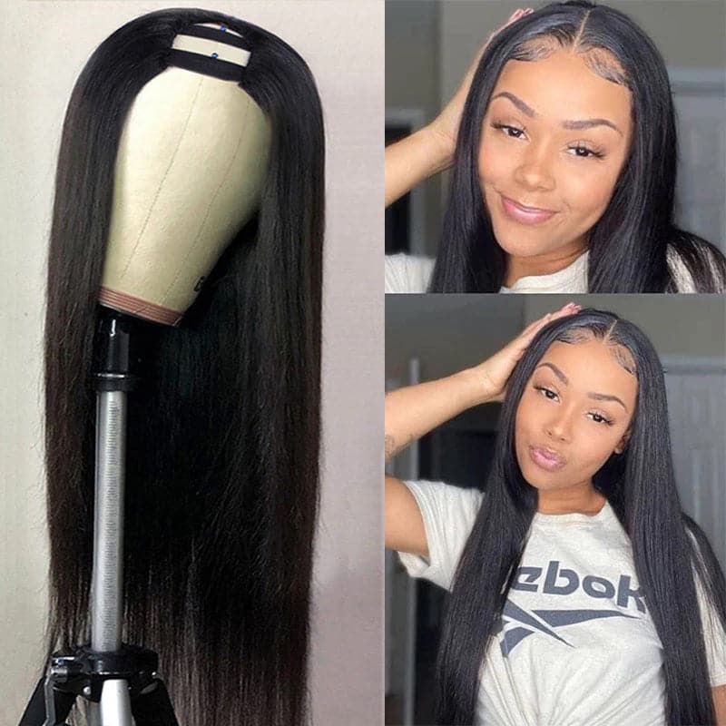 Lumiere Hair Straight U Part Human Hair Wig For Black Women