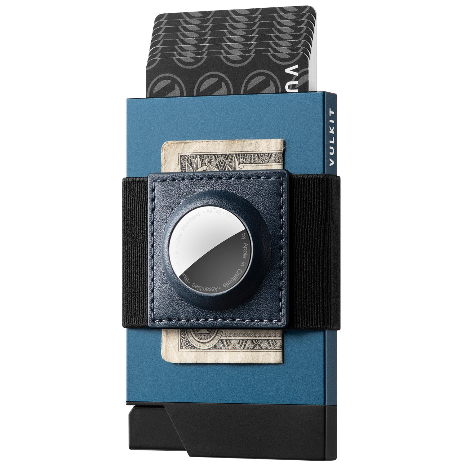 VC408- With/Without AirTag Holder, Mens Wallet Card Holder With Money Band