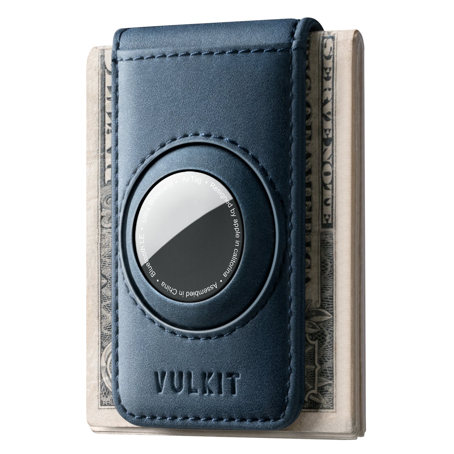 VMC100 - Magnetic Money Clip with Airtag Case for Mens (AirTag not included)