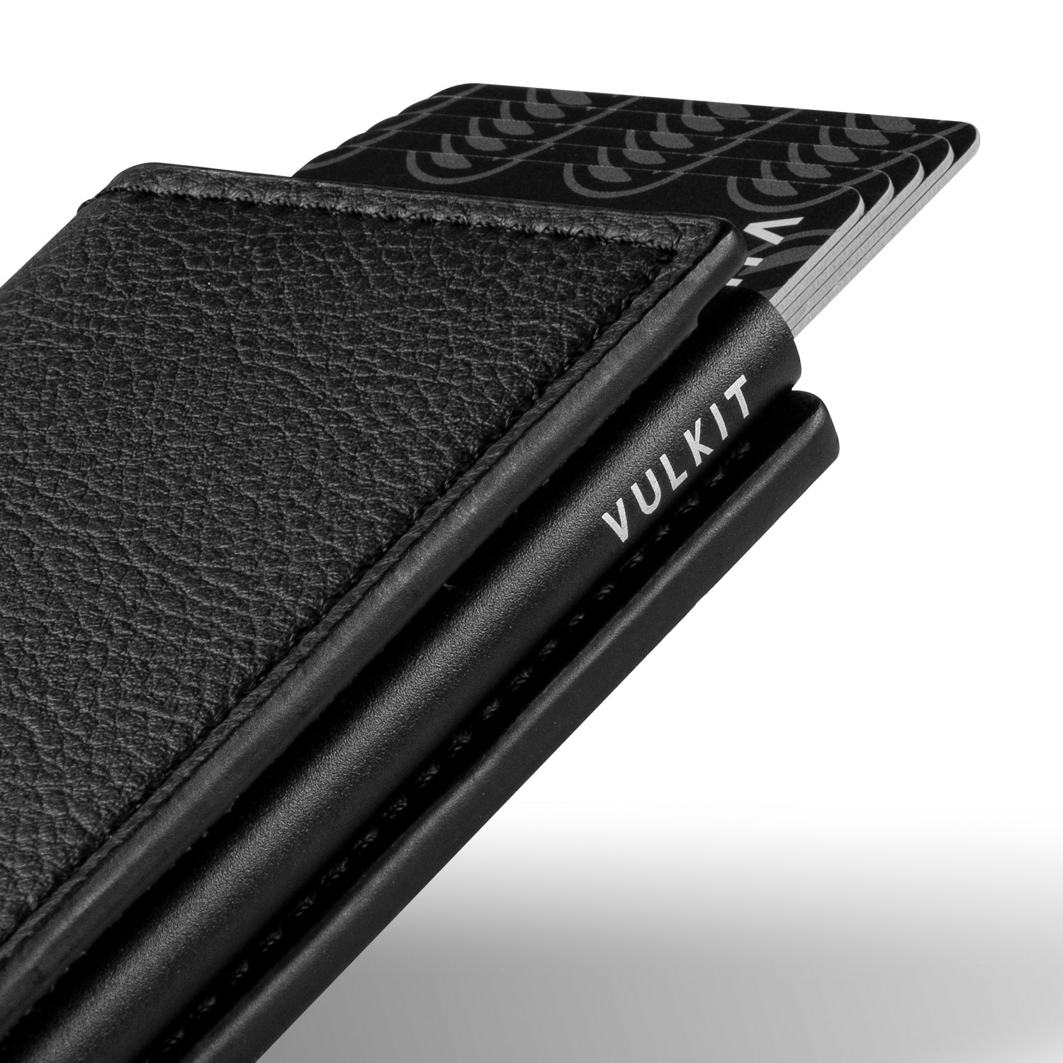 VC201- Built-in Aluminum Card Holder with Back Slot