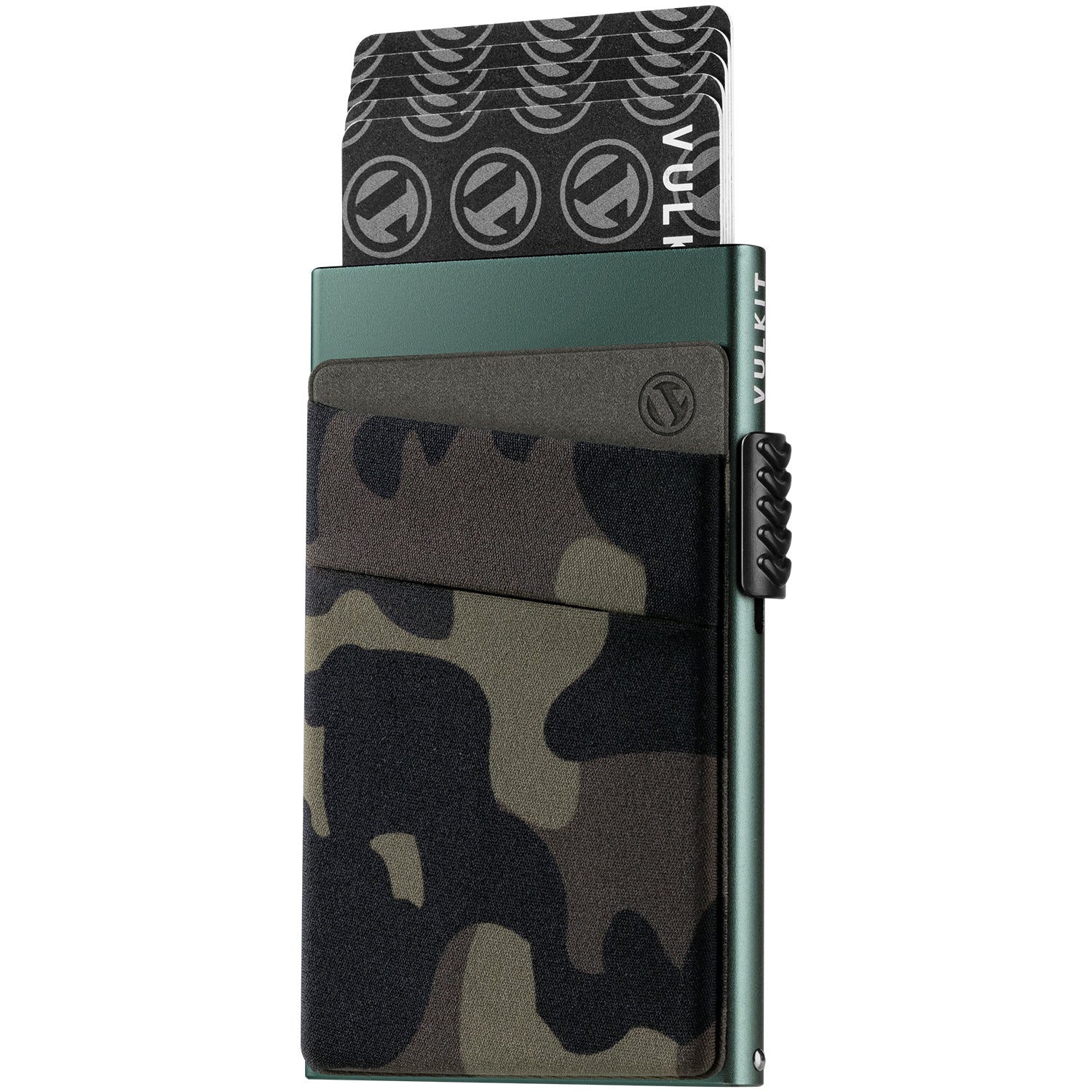 VC307- Camouflage Elastic Cloth Slot For Cash & Coins Card Holder