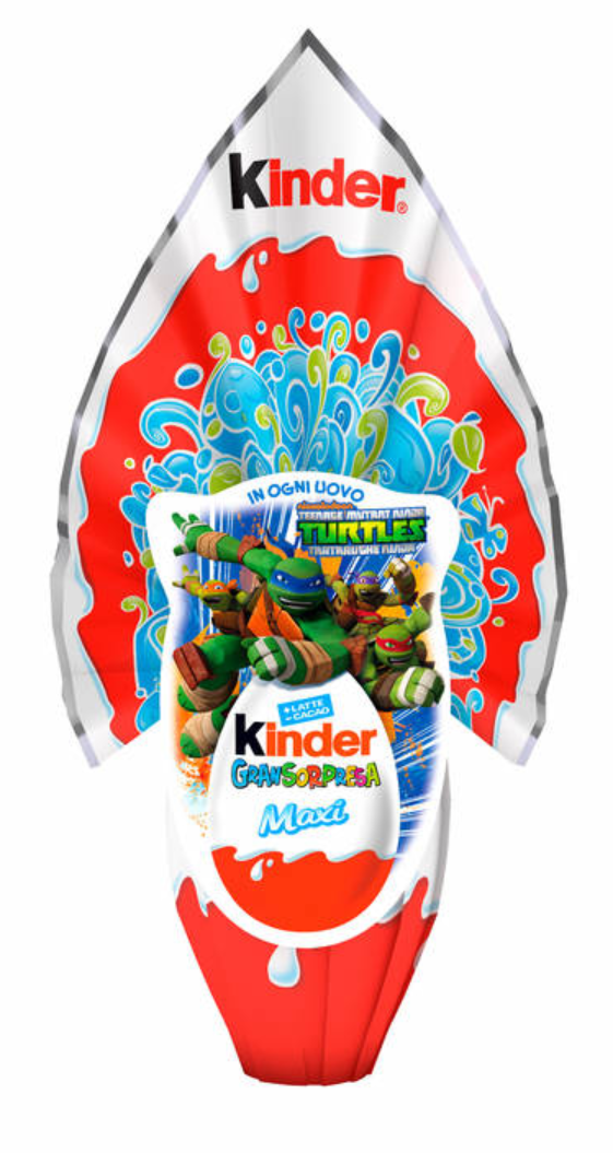 Kinder Gran Sorpresa Maxi LUI (BOY) Chocolate Easter Egg, 220g