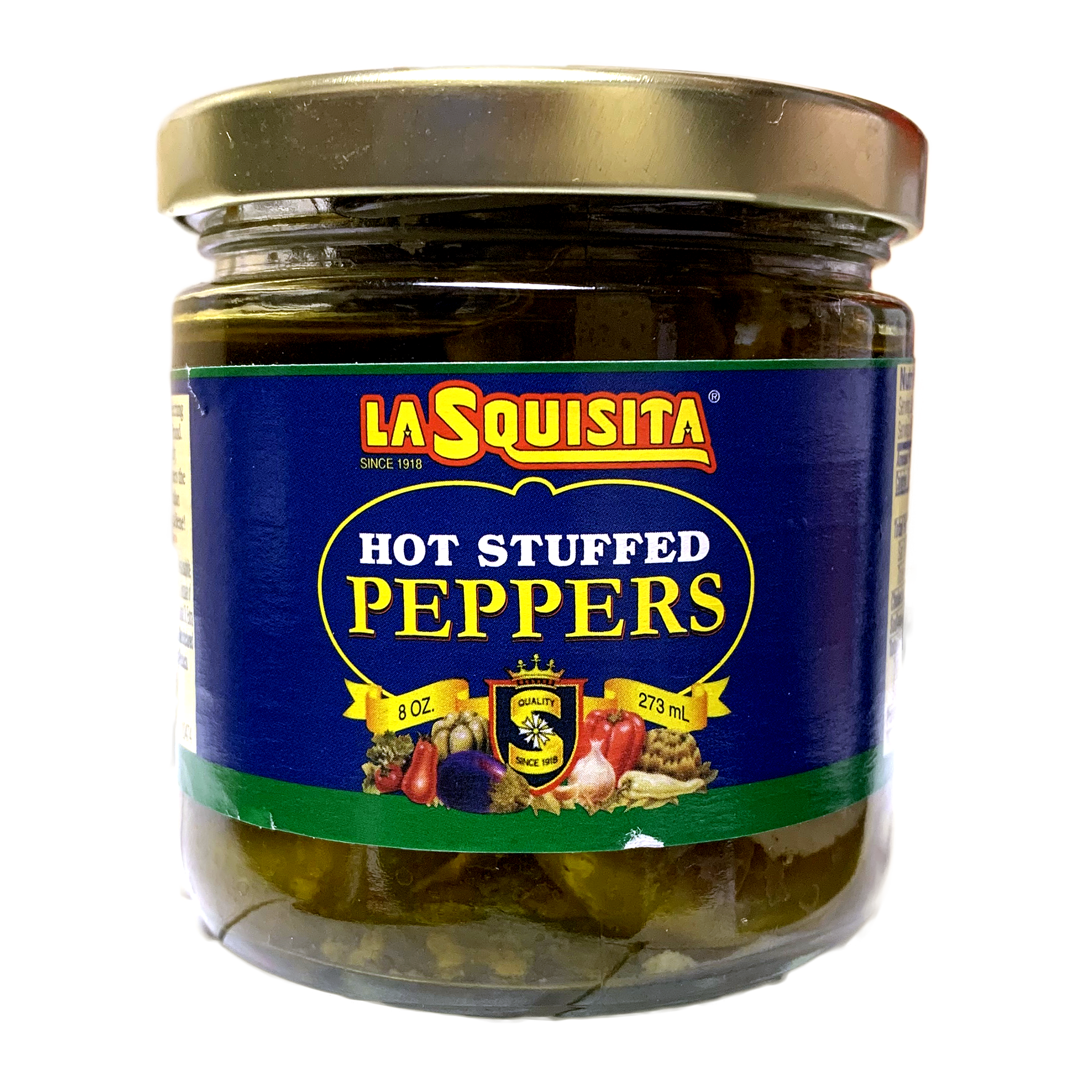 La Squisita Hot Stuffed Peppers, 8 oz | 273ml