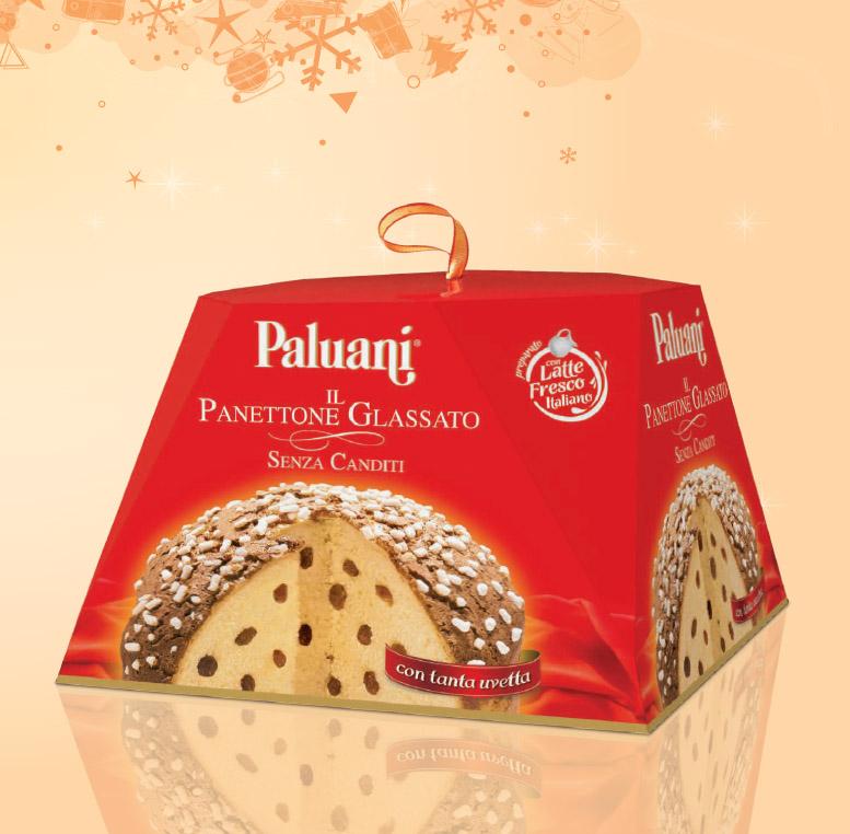 Paluani Panettone Soffice - Glassato alle Mandorle, 750g