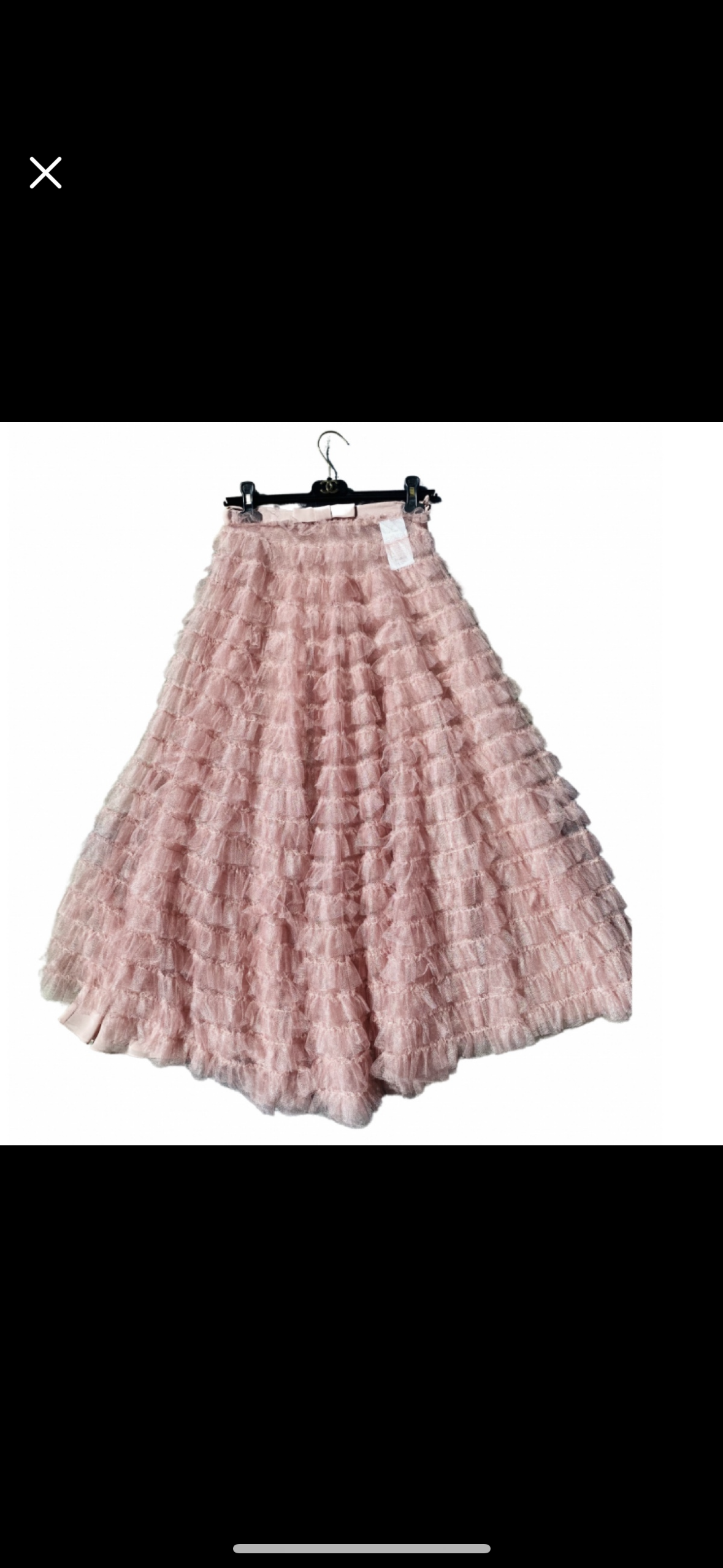 Christian Dior Tulle Midi Skirt
