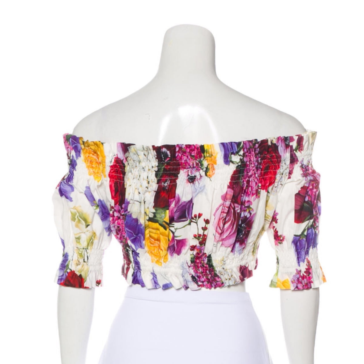Dolce & Gabbana Floral Crop Top