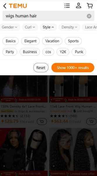 Temu's Style Evolution