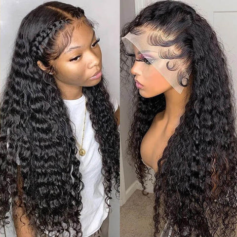 deep wave lace wig