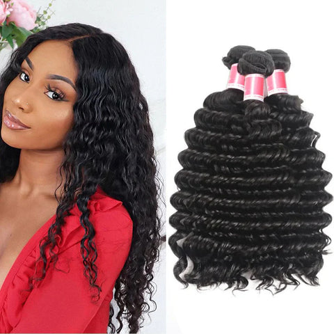 peruvian deep wave hair bundles
