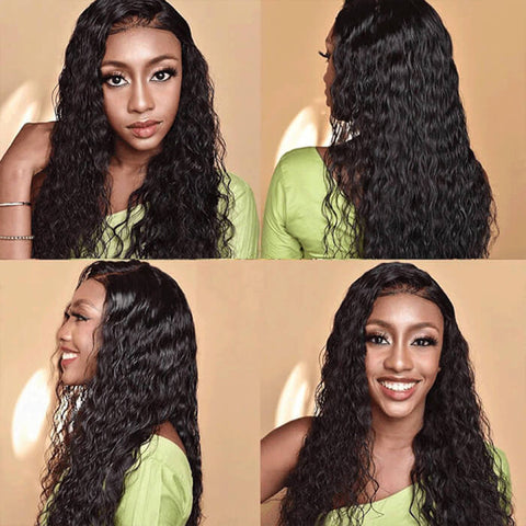 water wave lace wig