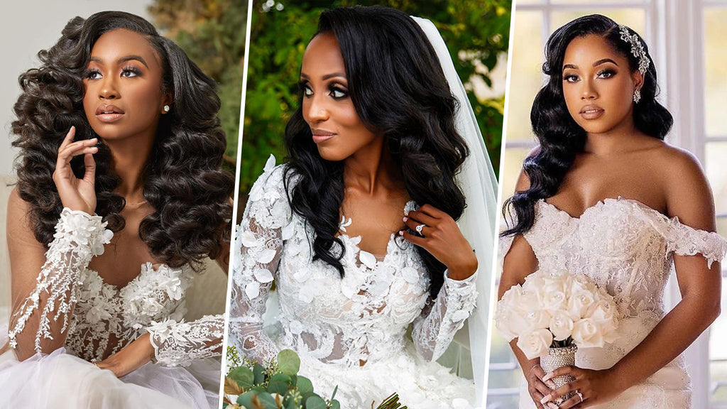 styling natural hair wedding black girls｜TikTok Search