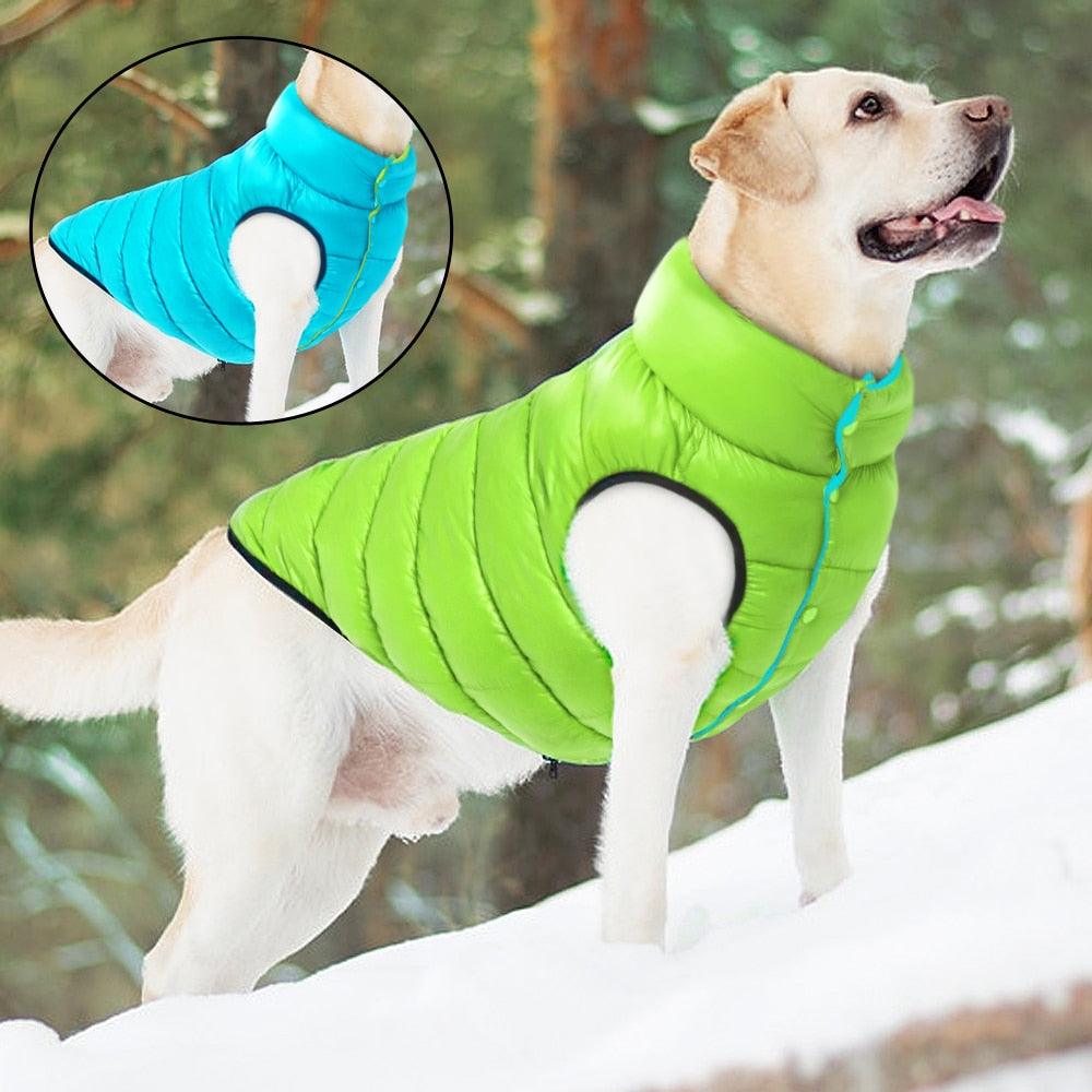 Winter Sherpa Reversible Dog Vest/Dogs 3 layer thick Jacket Coat
