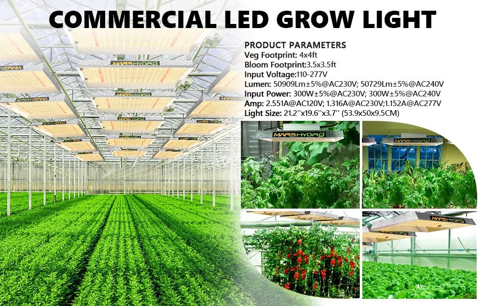 Commercial LED grow light
