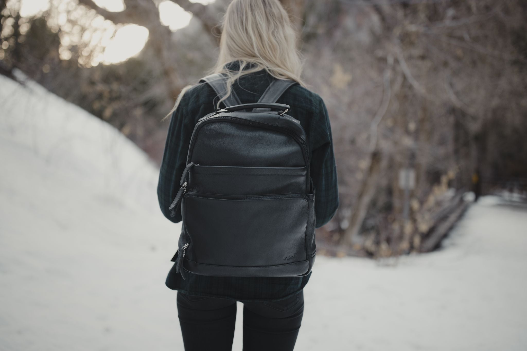 Katmai Leather Backpack