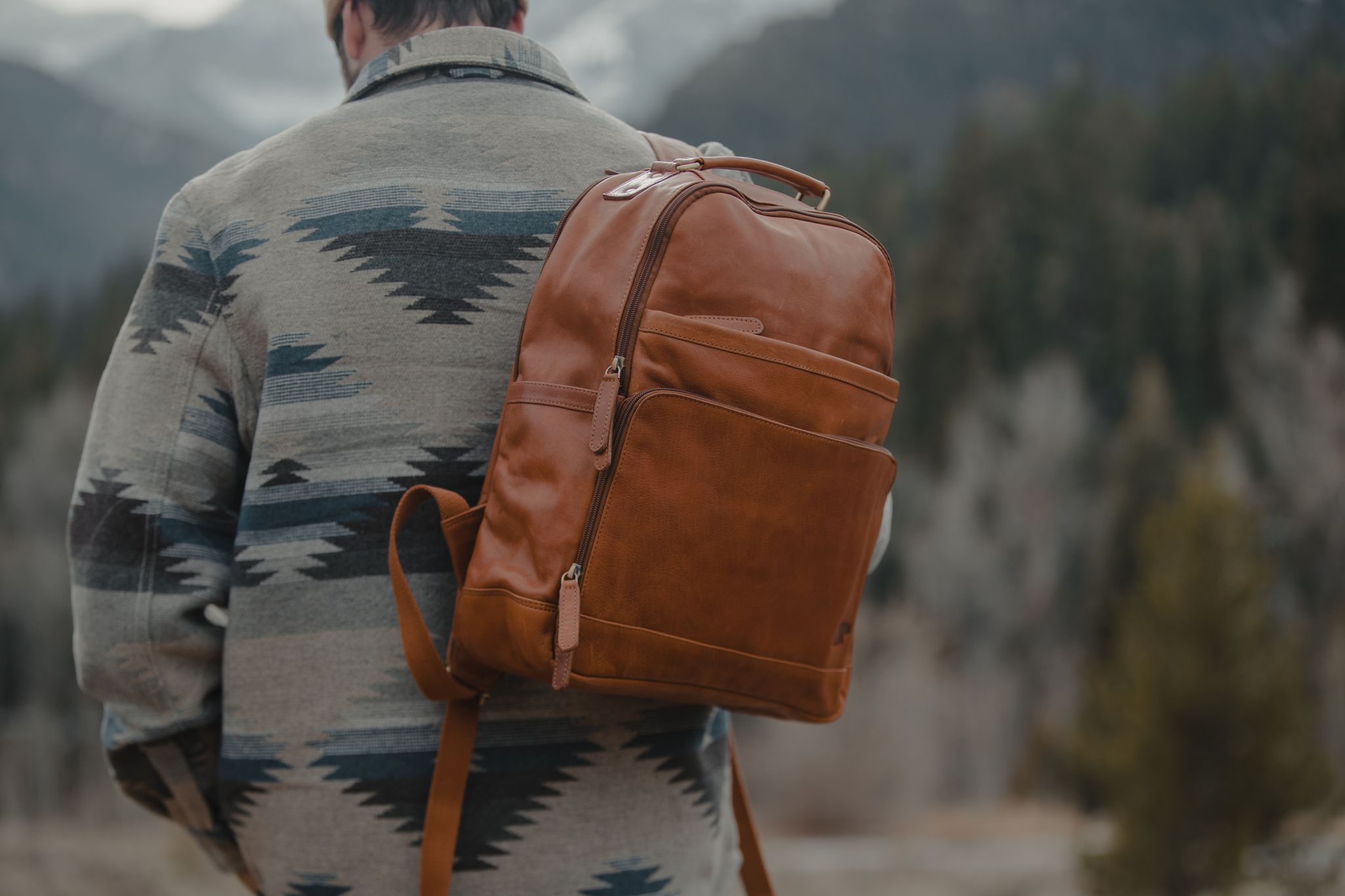 Katmai Leather Backpack