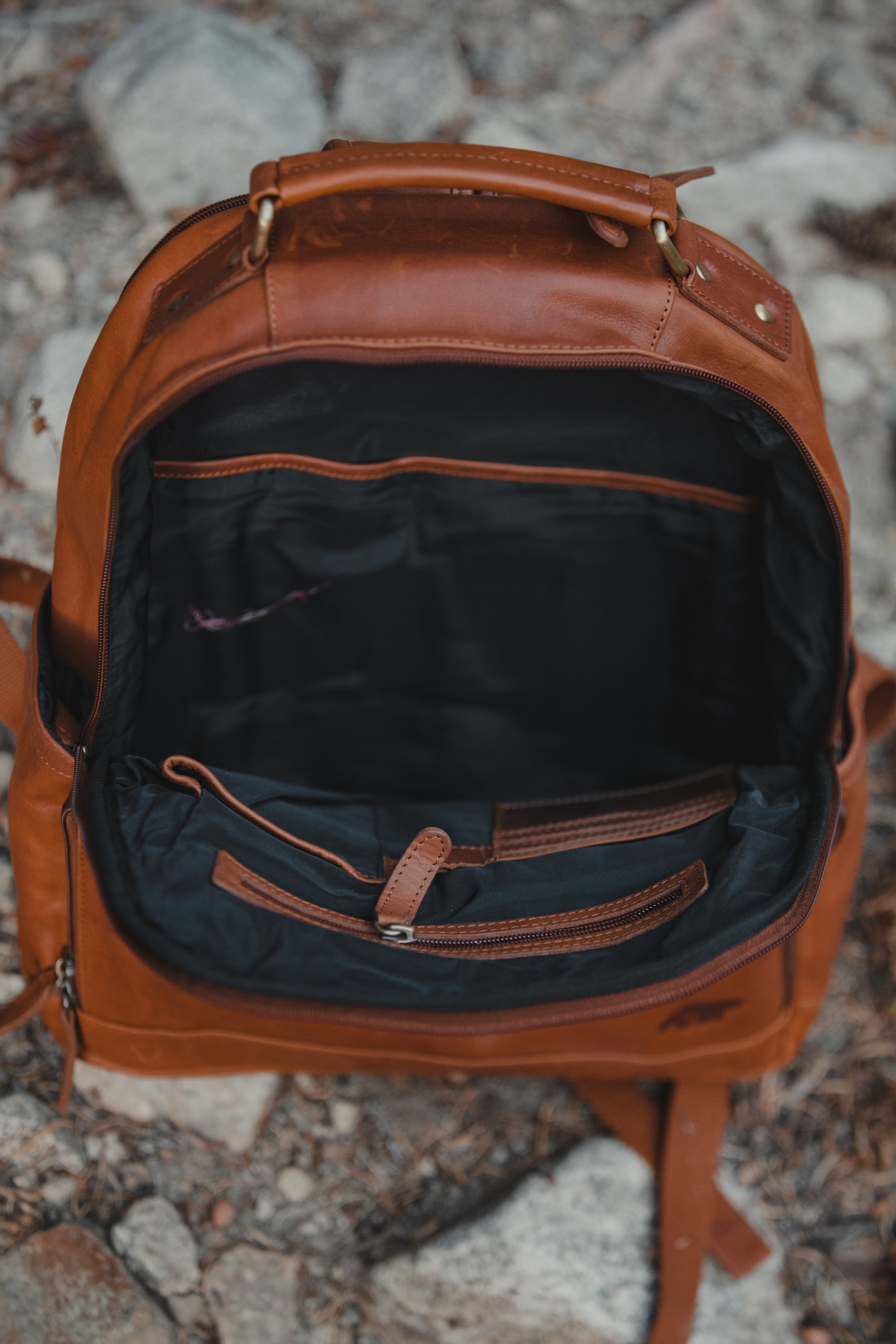 Katmai Leather Backpack