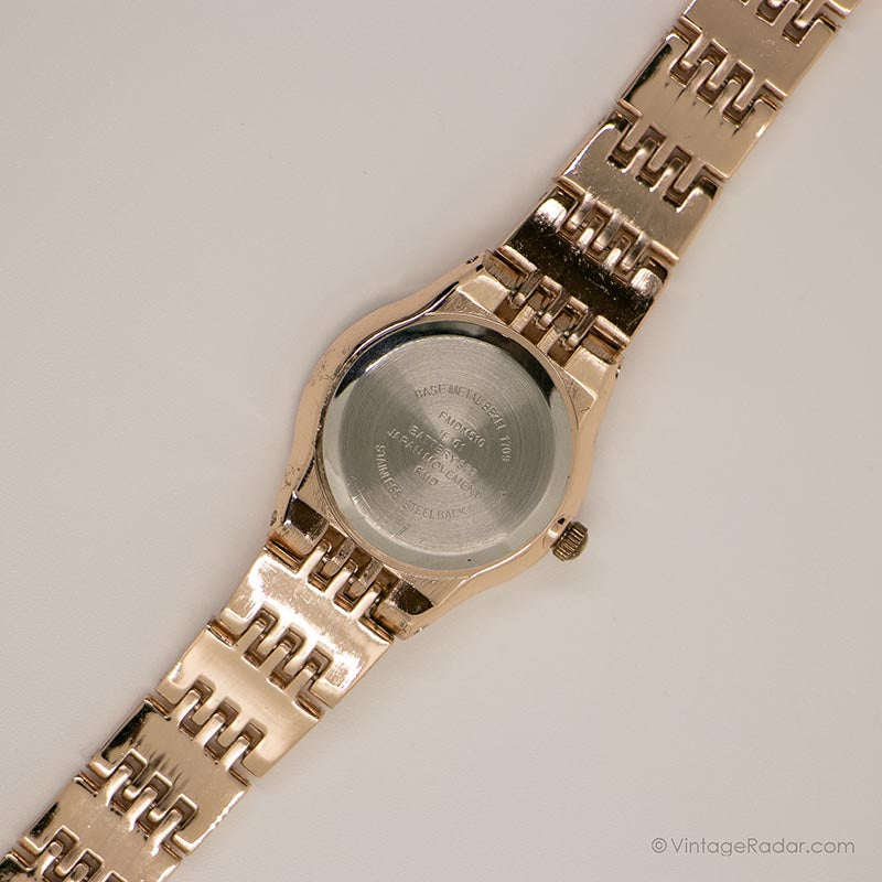 Vintage Minimalistic Watch for Ladies | Casual Rose-gold Wristwatch