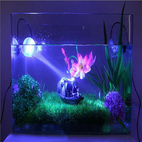 Waterproof LED Aquarium Lights Fish Tank Light Bar Blue Submersible  Underwater Clip Lamp Aquatic Decorations 30/40/60cm - AliExpress