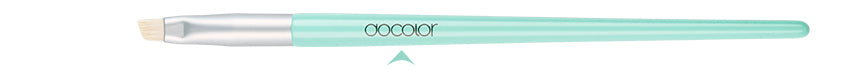 Docolor makeup brushes Ice Love Brush Set hot selling style best makeup brushes cruelty-free synthetic hair makeup brushes professional makeup brushes Docolor brushes Instagram makeup brush natural makeup looks euphoria makeup recommended by makeup artists flat eyebrow brush