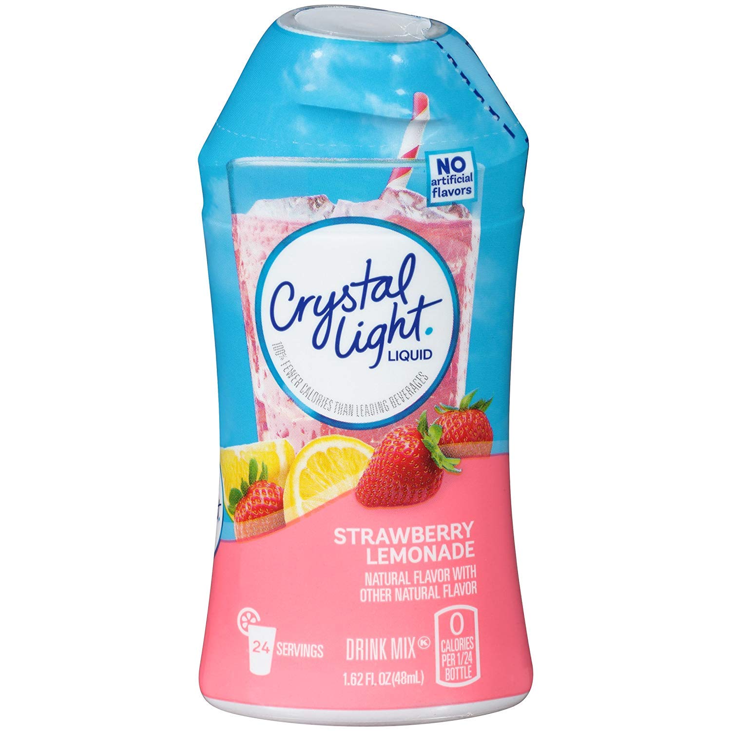 Crystal Light Liquid Drink Mix, Strawberry Lemonade, 1.62 OZ