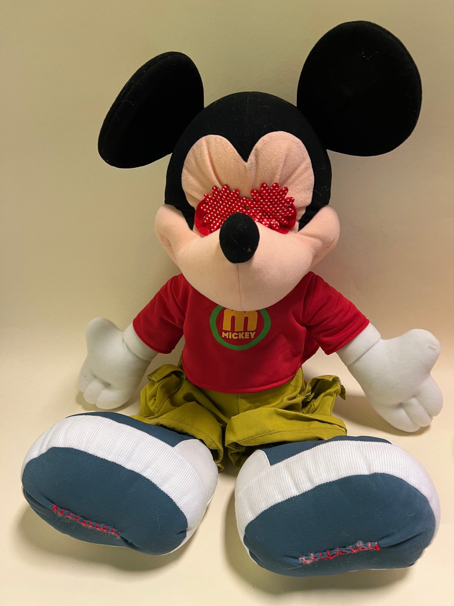 Mickey Mouse Squeak & NO Squeak Dog Toys: All Sizes