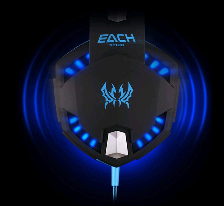 Ninja Dragon Stealth G21Z LED Vibration Gaming Headphone with Microphone