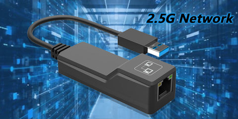 2.5g network adapter usb 3.0 2.5g game network lan adapter