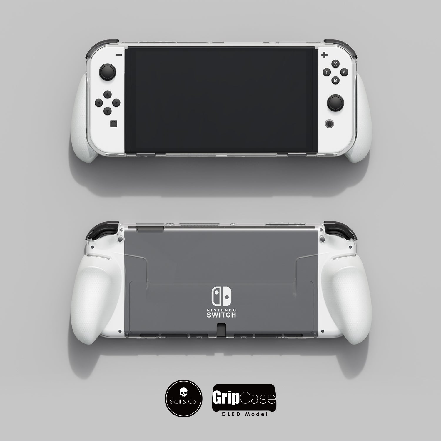 Nintendo Switch有機ELモデル用「GripCase OLED」| Skull & Co