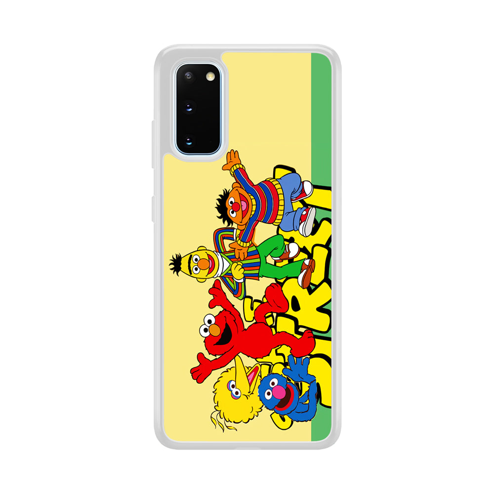 Sesame Street And Friends Character Samsung Galaxy S20 Case