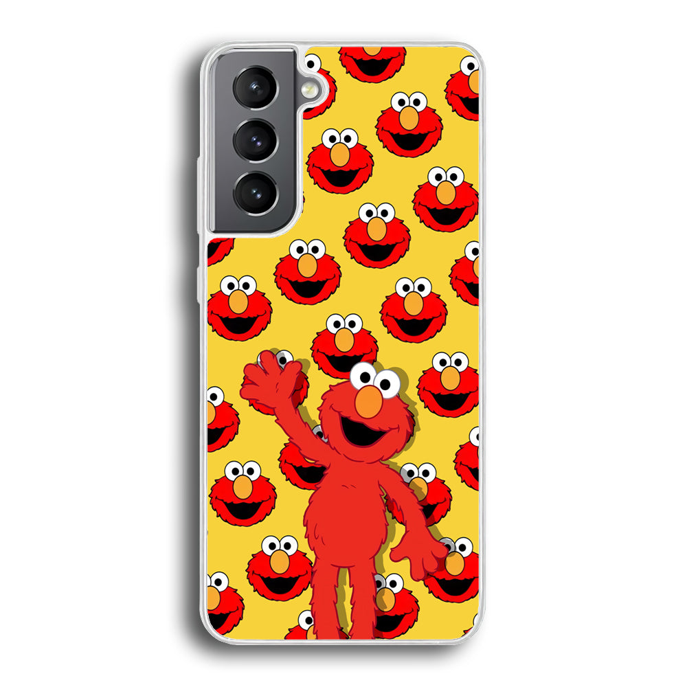 Sesame Street Lots of Happy Face Samsung Galaxy S21 Case