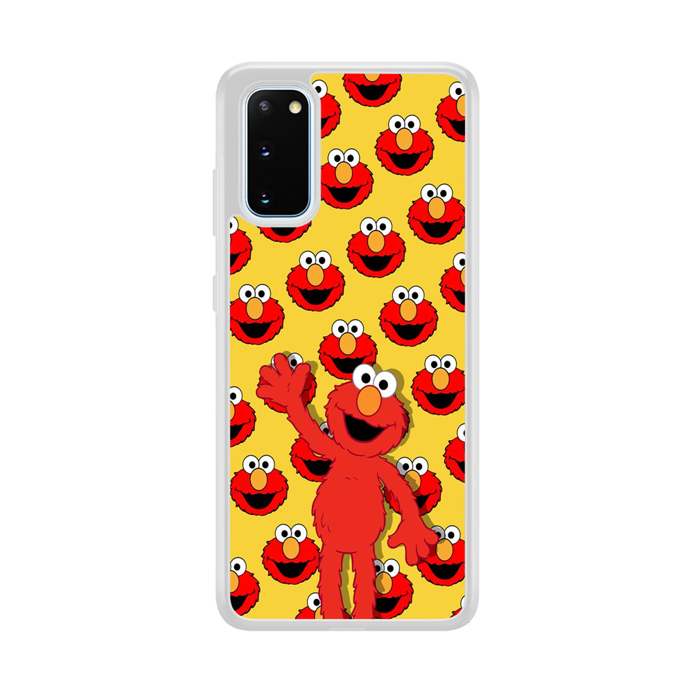 Sesame Street Lots of Happy Face Samsung Galaxy S20 Case