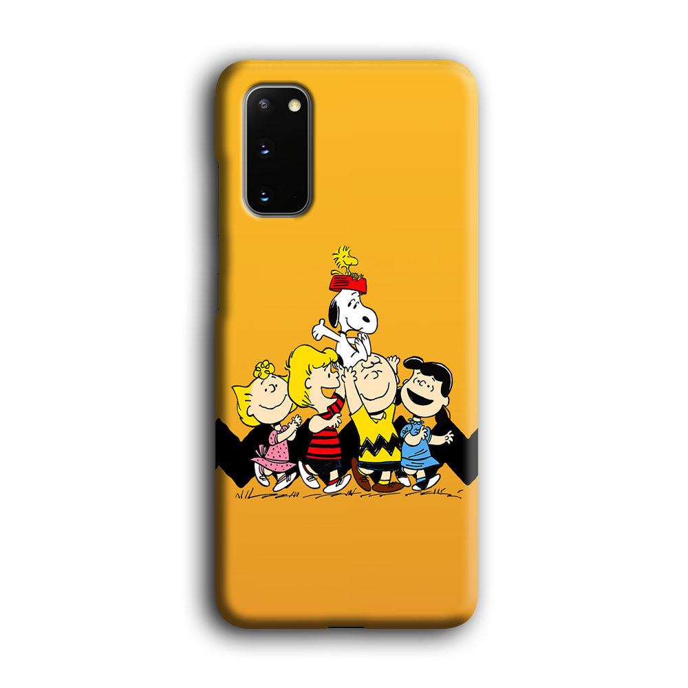 Snoopy Friendship Forever Samsung Galaxy S20 Case