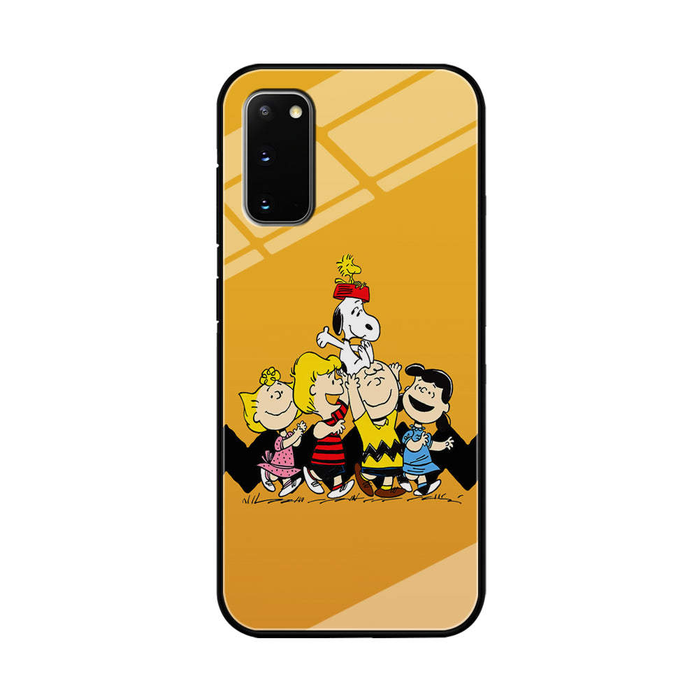 Snoopy Friendship Forever Samsung Galaxy S20 Case