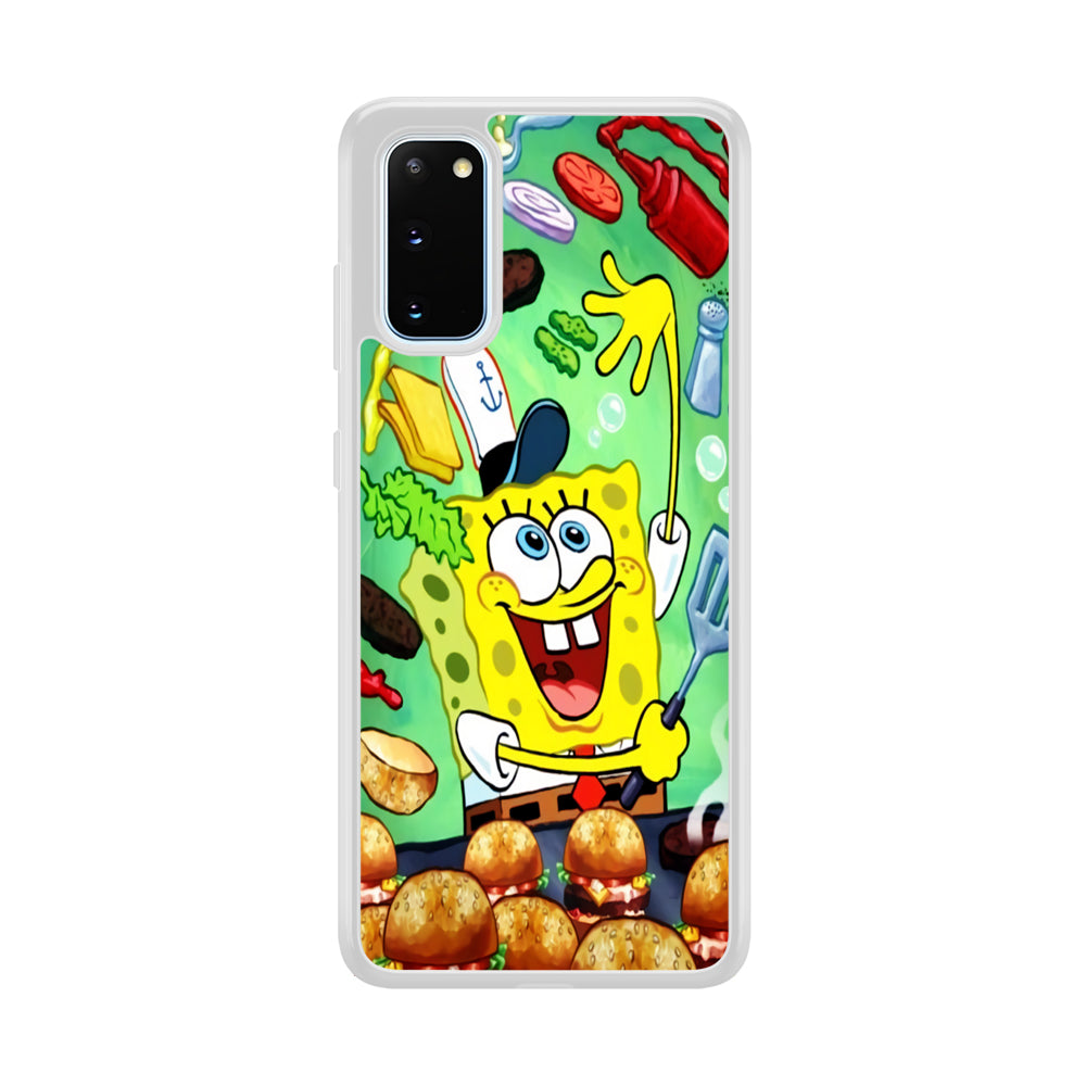 Spongebob Chef job Samsung Galaxy S20 Case