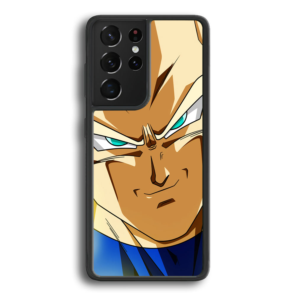 Vegeta Angry Face Samsung Galaxy S21 Ultra Case