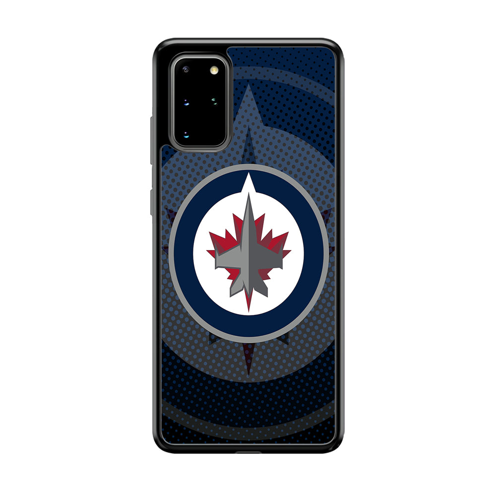 Winnipeg Jets Logo And Shadows Samsung Galaxy S20 Plus Case