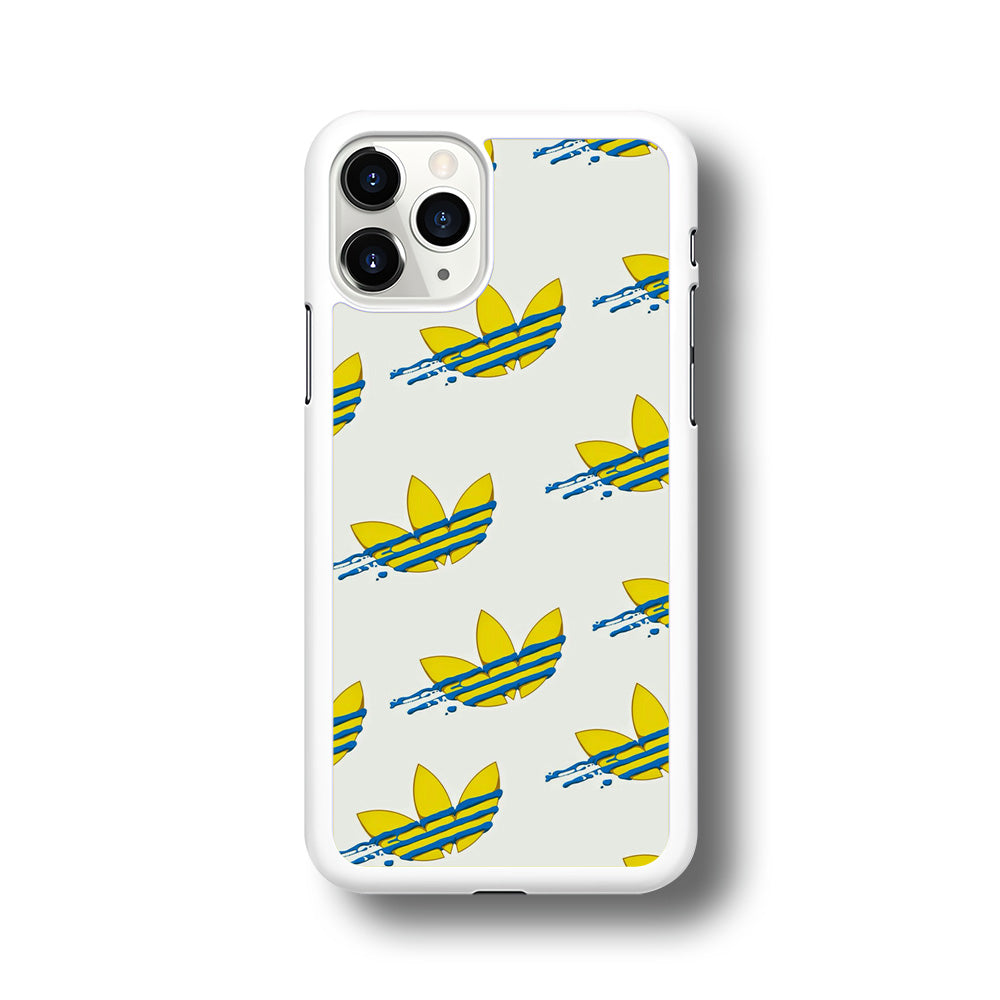 Adidas Doodle Fly Paint Blue iPhone 11 Pro Case