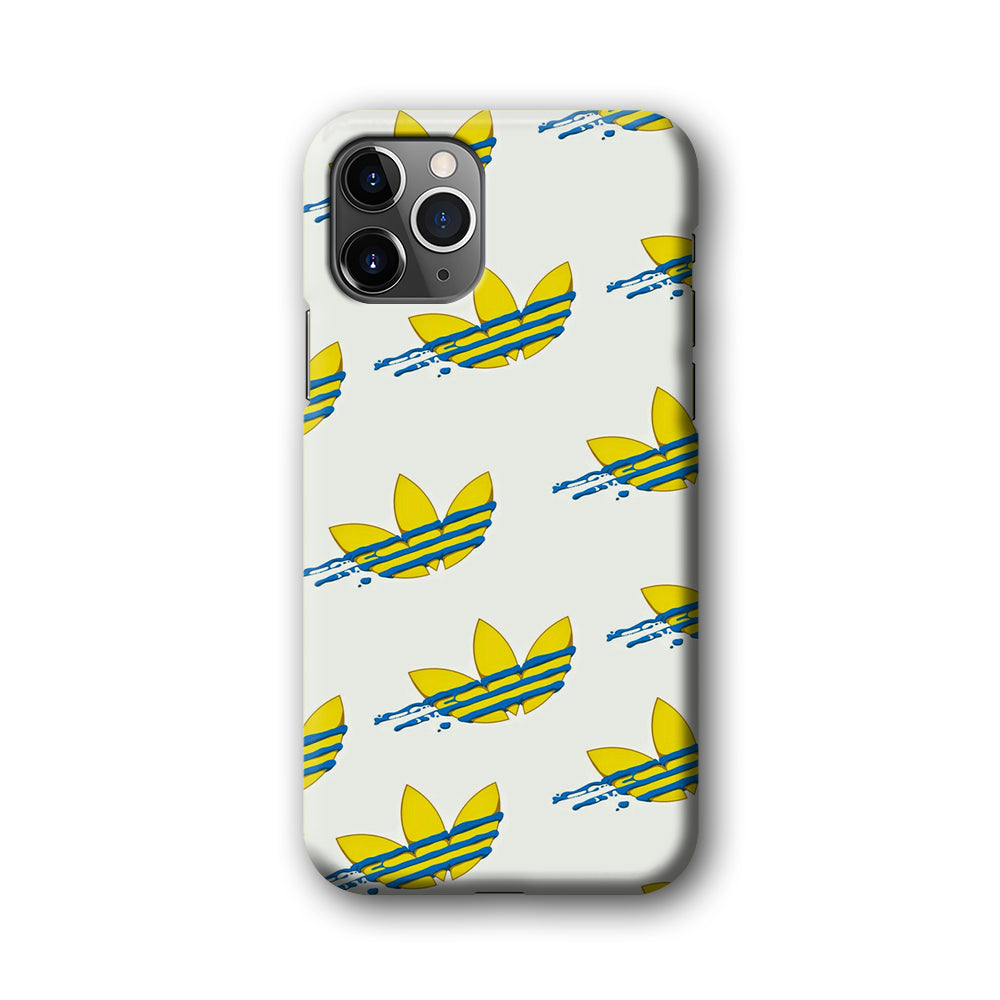 Adidas Doodle Fly Paint Blue iPhone 11 Pro Case