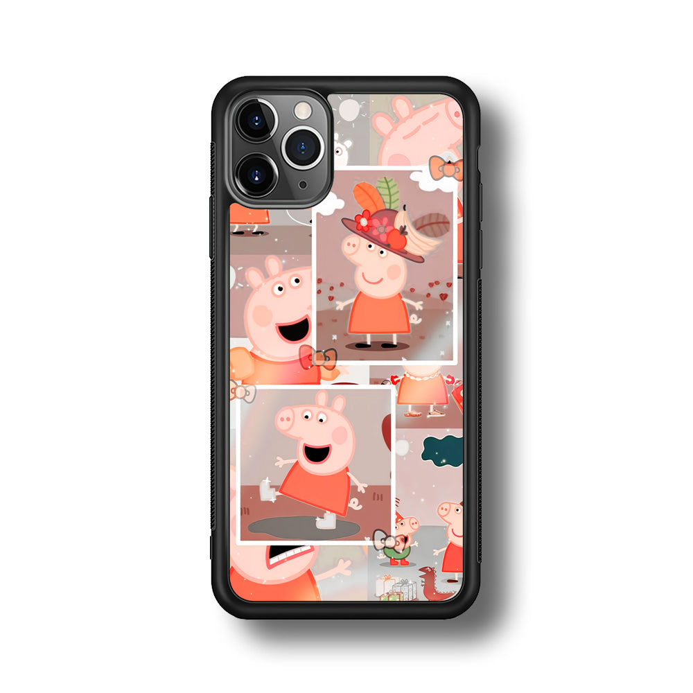Peppa Pig Aesthetic In Frame iPhone 11 Pro Case